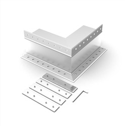 Угол SL-LINIA55-FANTOM-EDGE внешний (Arlight, Металл)