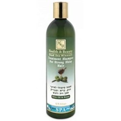 H&b 323 шампунь для укрепления волос с оливковым маслом и мёдом 400мл