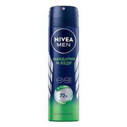 Антиперспирант мужской Nivea Men, с запахом мандарина и кедра, 150 мл