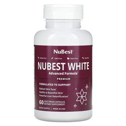 NuBest, Nubest White, 60 вегетарианских капсул