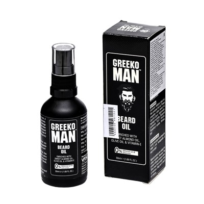 УЦЕНКА Масло для бороды Vasu Greeko Beard Oil, 50 мл