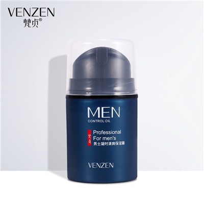 VENZEN  Крем для лица MEN Control Oil длительная свежесть Мужской  50г  (FZ-15179)