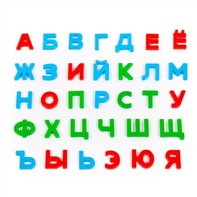 319669 Полесье Набор "Первые уроки" (33 буквы) (в пакете)