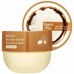 Крем для лица и тела Farmstay Face&Body Real Shea Butter All-In-One Cream 300ml