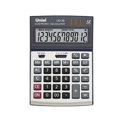 Калькулятор Uniel UD-36 CU24G