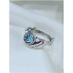 "Корнуолл" кольцо в серебряном покрытии из коллекции "Пале-Рояль" от Jenavi
