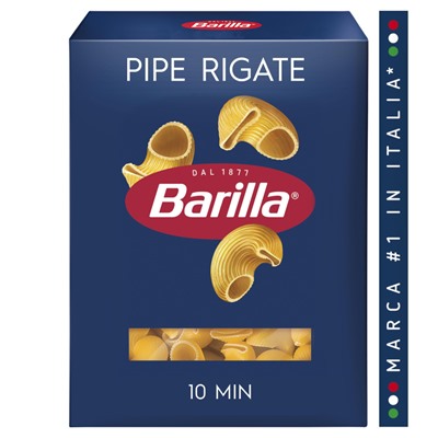 Макароны Barilla Улитки рифленые №91, (пипе ригате) 450г