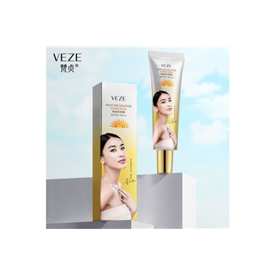 VEZE Отбеливающий солнцезащитный крем для лица и тела Veze SPF 50+ PA+++, 30мл