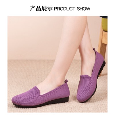 Туфли женские, арт ОБ117, цвет: фиолетовый ОЦ