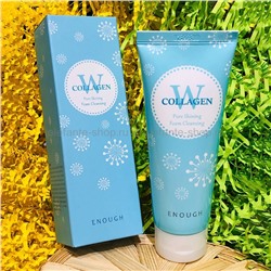 Очищающая пенка Enough W Collagen Pure Shining Foam Cleansing 100ml (78)