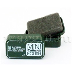 COLLONIL Губка для гладкой кожи МИНИ Mini Polish БЕСЦВЕТНАЯ