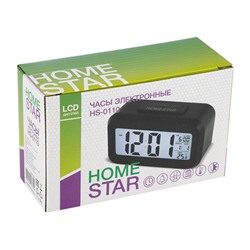 Часы электронные HOMESTAR HS-0110 черные