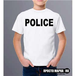 Детская футболка  Police