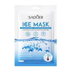 Тканевая маска для лица увлажняющая с охлаждающим эффектом SADOER ICE Mask, 25 гр