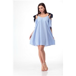 Платье  Anelli артикул 867 голубой