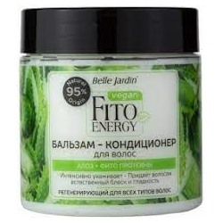 Belle Jardin Fito Energia Vegan Бальзам+кондиц. д/в Алоэ+Фито протеины.(450мл).16