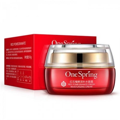 Крем для лица с экстрактом граната One Spring Red Pomegranate Cream 50 мл оптом