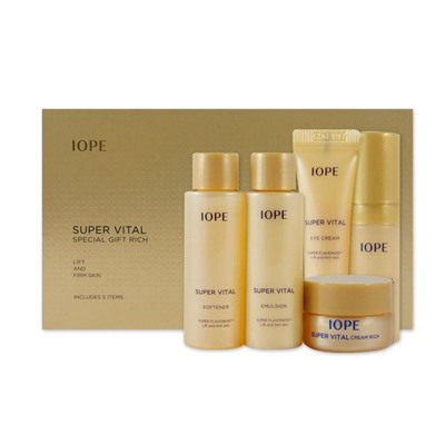 Iope Антивозрастной набор миниатюр Super Vital Special Gift Rich 5 items