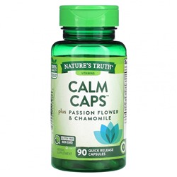 Nature's Truth, Calm Caps, 90 капсул с быстрым высвобождением