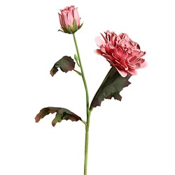 Георгин искусственный, Розовый 38 см