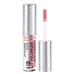 LuxVisage Блеск-плампер для губ  LIP volumizer hot vanilla, тон 305 Rosewood,Unicorn 2.9г