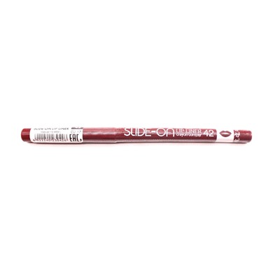 Triumpf Карандаш д/губ CU-17 SLIDE-ON LIP LINER №42 Сливовый. (12)