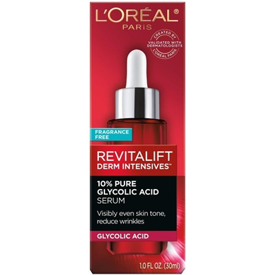 Сыворотка для лица L'Oreal Revitalift Derm Intensives с 10% гликолевой кислотой 30 ml