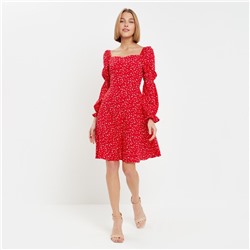 Платье женское мини MINAKU: Enjoy цвет красный, р-р 40