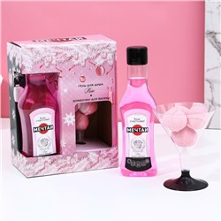 Подарочный набор женский «Мечтай»: гель для душа 250 мл, аромат розы, бомбочки для ванны 4 шт по 20 г