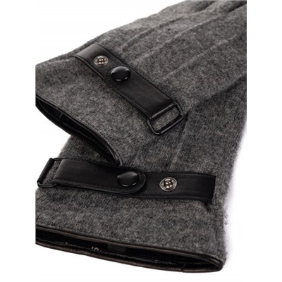 Перчатки муж флис LB-0806 grey melange