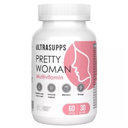 Витаминно-минеральный комплекс для женщин Pretty Woman Multivitamin, 60 каплет