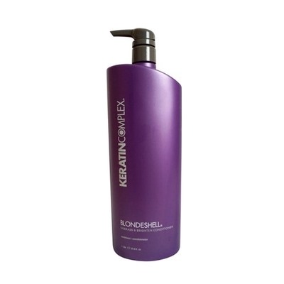 Keratin complex кондиционер корректирующий для осветленных и седых волос keratin complex blondeshell conditioner 1000 мл