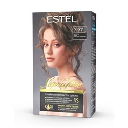 ESTEL COLOR Signature Крем-гель краска для волос тон 7/71 Фраппе