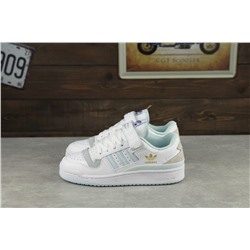 Adidas forum low из натуральной плотной кожи