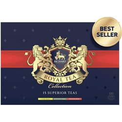 Чай ассорти в пакетиках Richard Royal Tea Collection 15 видов, 120пак