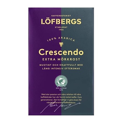 Кофе заварной Lofbergs Lila Crescendo 500 гр