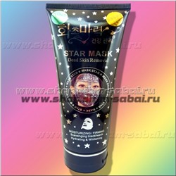 Звездная маска пленка для лица с бамбуком и блестками Star Mask