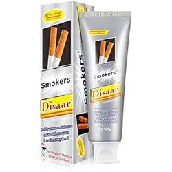 DISAAR  Зубная паста SMOKERS' От пятен Для Курящих  100г  (DS-341-1)