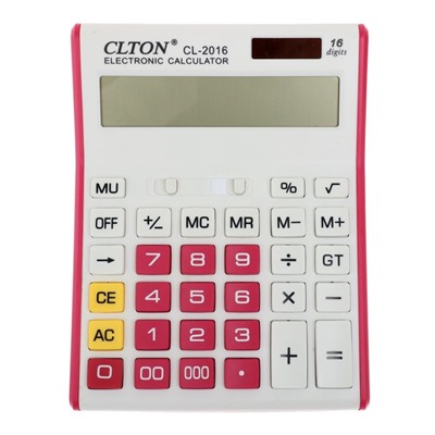 Калькулятор настольный, 16-разрядный, CL-2016