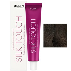 Безаммиачный стойкий краситель для волос Silk Touch, 6/13 темно-русый пепельно-золотистый, 60 мл