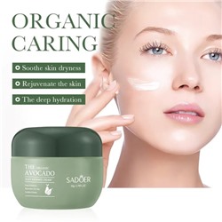 Питательный крем для лица с маслом авокадо Sadoer The Organic Avocado Silky Hydrate Cream 50мл