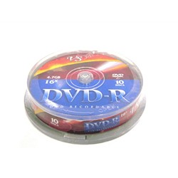 Диск VS DVD-R 4.7 GB 16x CB/10 (цена за 10шт) VSDVDRCB1001