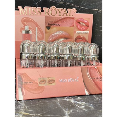 Блеск для губ Miss Royal Shinning Lip Gloss прозрачный 1шт