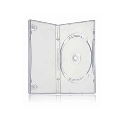 Бокс DVD-BOX  Slim 7мм двойной прозрачный DVDB-7-2-T