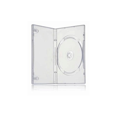 Бокс DVD-BOX  Slim 7мм двойной прозрачный DVDB-7-2-T