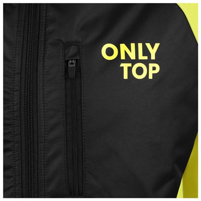 Куртка утеплённая ONLYTOP, black/yellow, р. 48