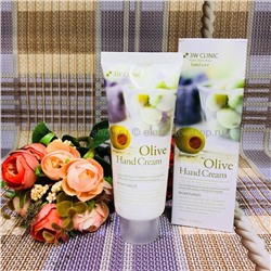 Крем для рук 3W Clinic Olive Hand Cream (125)