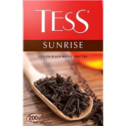 Чай Tess Sunrise листовой черный,200г 1004-12