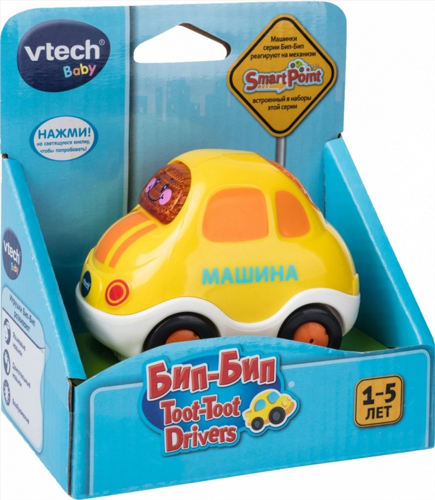 Машинка VTech Бип-Бип Toot-Toot Drivers купить, отзывы, фото, доставка -  Клуб Шопоголиков 