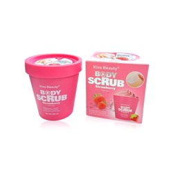 Скраб для тела с экстрактом клубники Kiss Beauty Body Scrub Strawberry 200ml